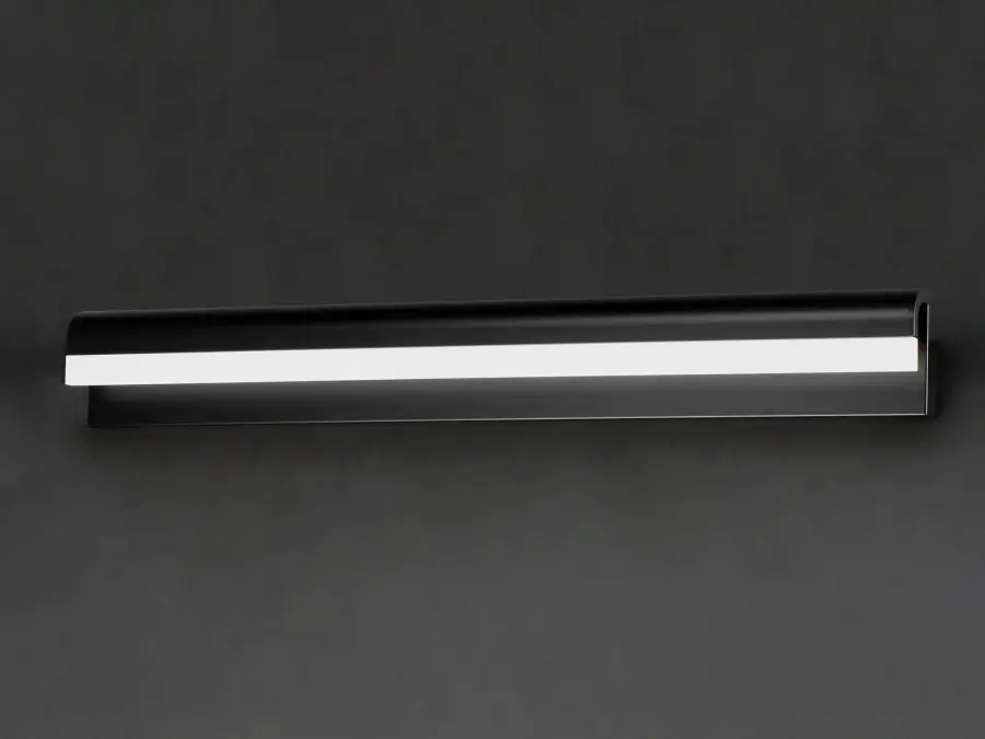 Waterfall 30" LED Bath Vanity in Black - Image 2