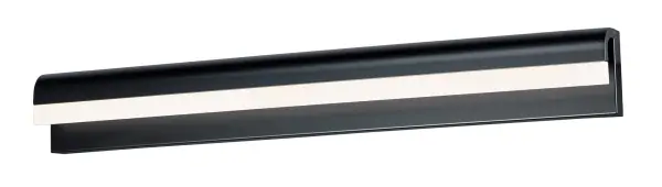 Waterfall 36" LED Bath Vanity in Black - Image 1