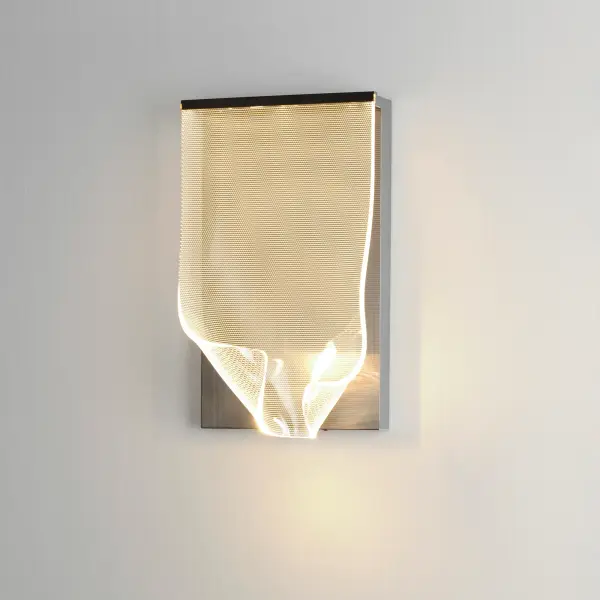 Rinkle LED Wall Sconce in Brushed Gunmetal - Image 3