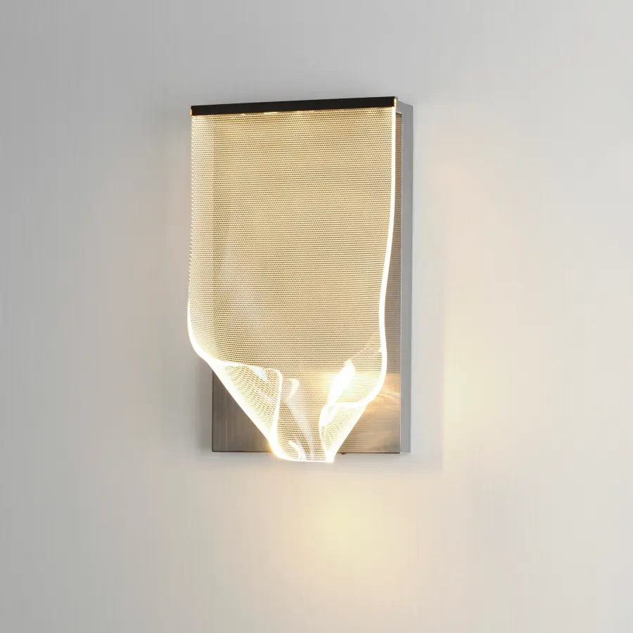 Rinkle LED Wall Sconce in Brushed Gunmetal - Image 3