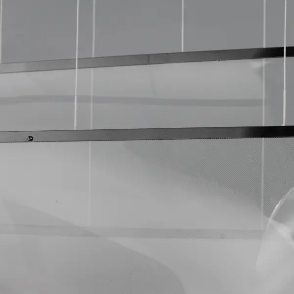 Rinkle 3-Light Linear LED Pendant in Brushed Gunmetal - Image 3