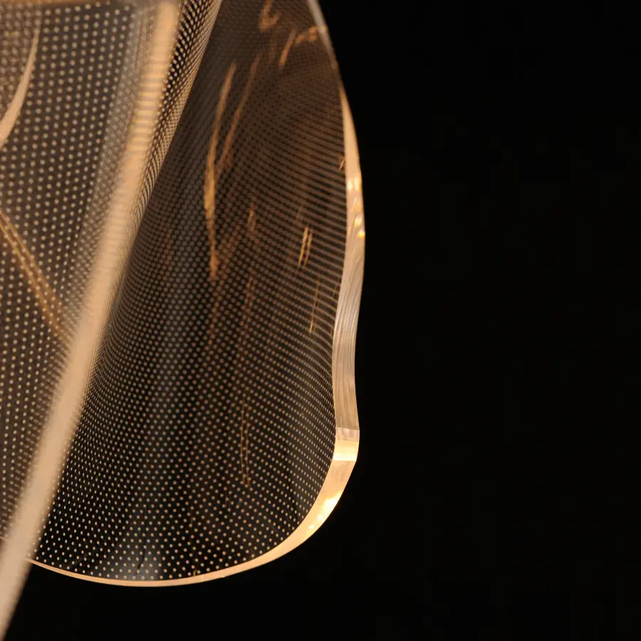 Rinkle 3-Light LED Multi Pendant in Brushed Gunmetal - Image 4