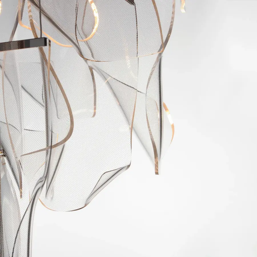 Rinkle 6-Light LED Multi-Light Pendant - Image 4