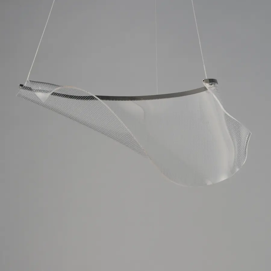 Rinkle Single LED Pendant in Brushed Gunmetal - Image 2