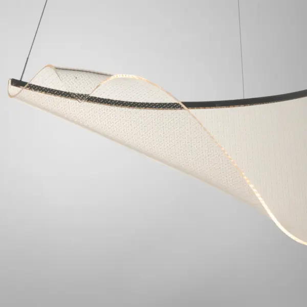 Rinkle Single LED Pendant in Brushed Gunmetal - Image 4