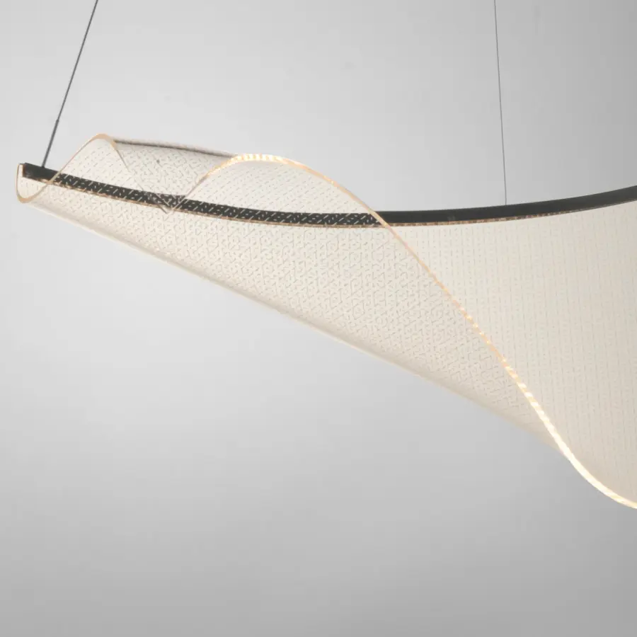 Rinkle Single LED Pendant in Brushed Gunmetal - Image 4