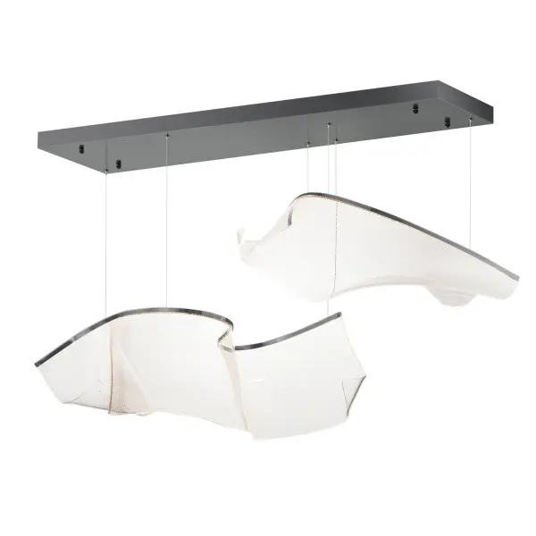 Rinkle Modular 2-Light LED Linear Pendant - Image 1