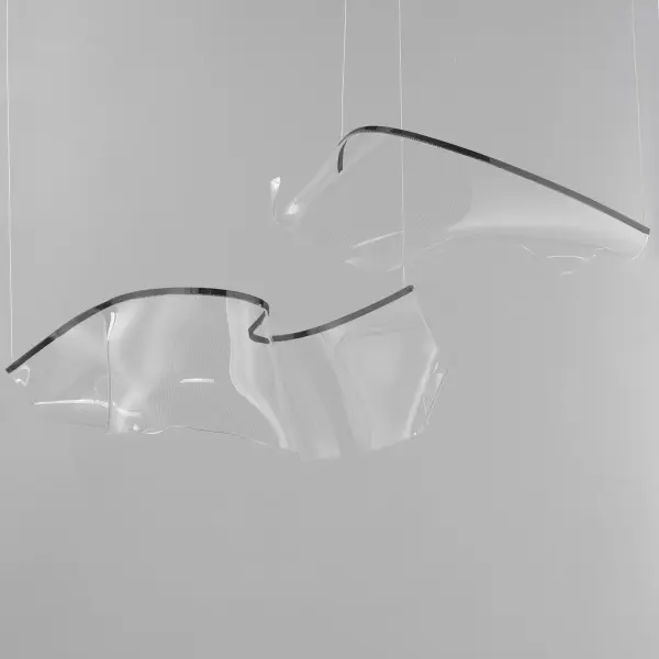 Rinkle Modular 2-Light LED Linear Pendant - Image 2
