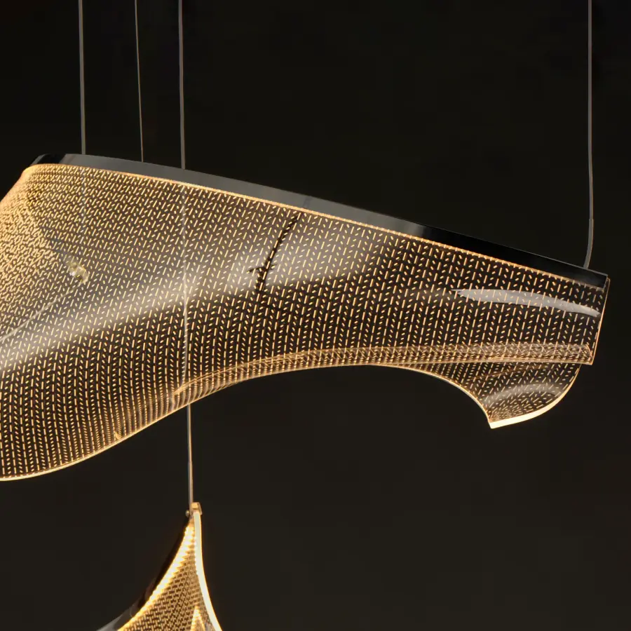 Rinkle Modular 2-Light LED Linear Pendant - Image 4