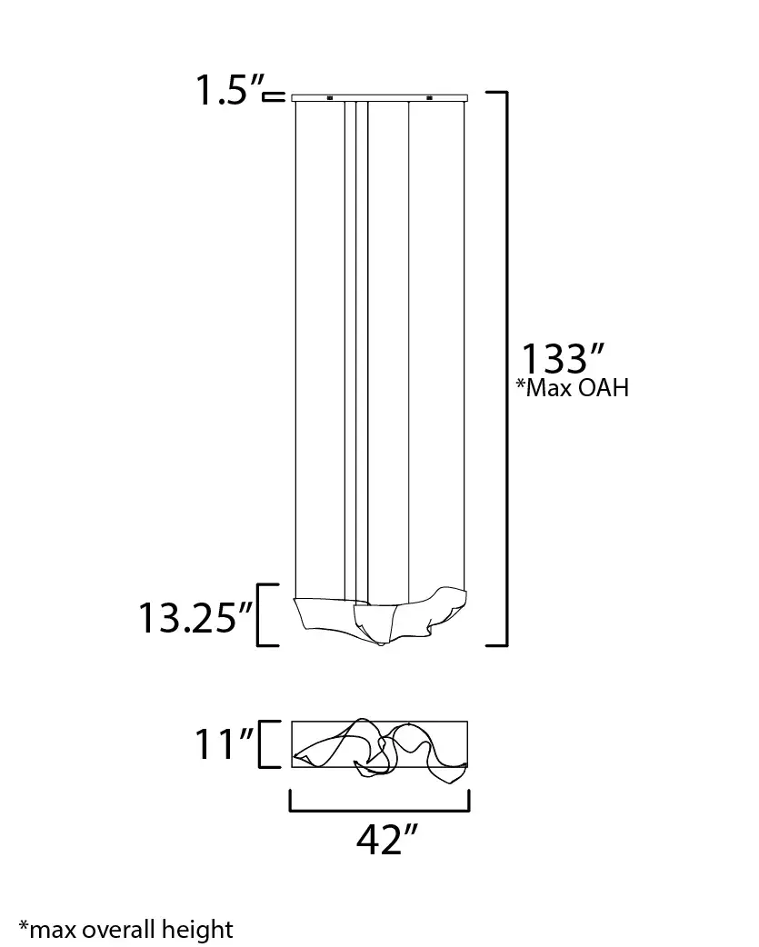Rinkle Modular 2-Light LED Linear Pendant - Image 5