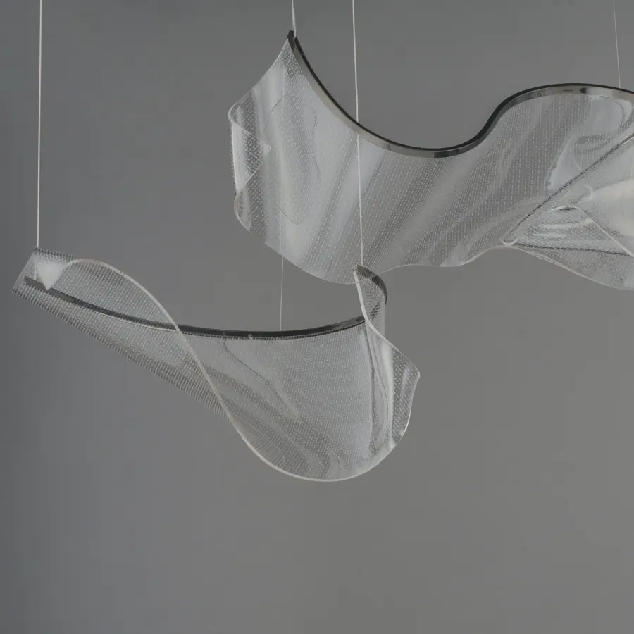 Rinkle Modular 3-Light LED Linear Pendant - Image 4