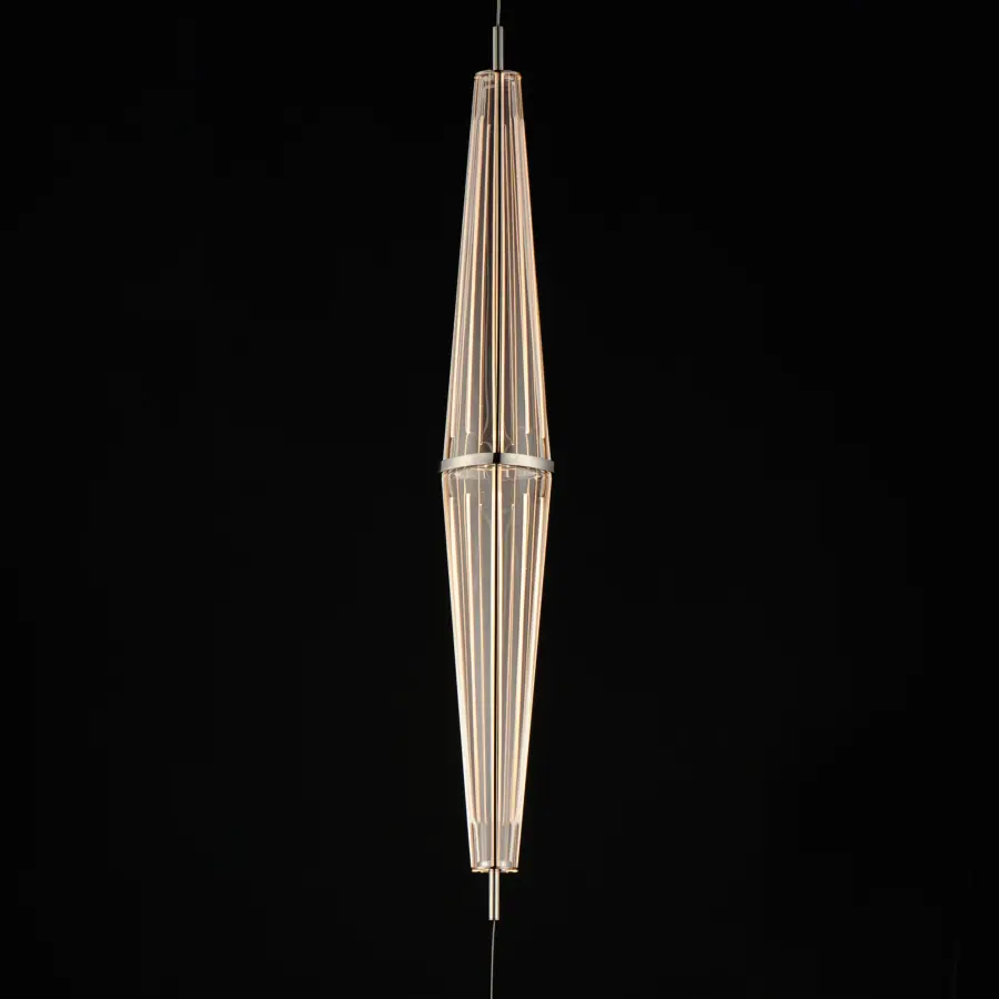 Quasar Linear LED Pendant in Polished Chrome - Image 2