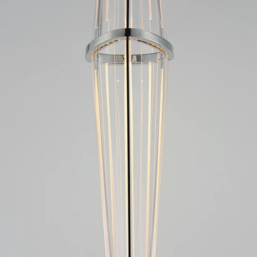 Quasar Linear LED Pendant in Polished Chrome - Image 3