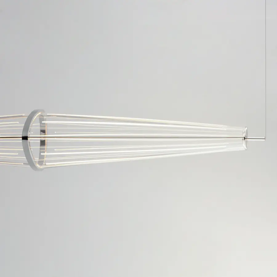 Quasar Linear LED Pendant in Polished Chrome - Image 3