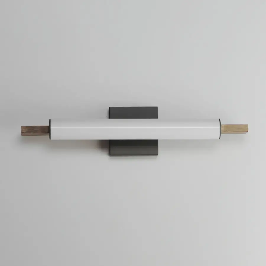 Joist 20" LED Wall Sconce in Driftwood/Charcoal - Image 2