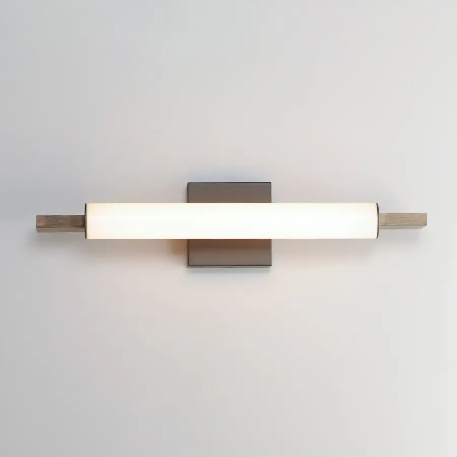 Joist 20" LED Wall Sconce in Driftwood/Charcoal - Image 3