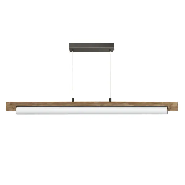 Joist 45" Linear LED Pendant in Driftwood - Image 1