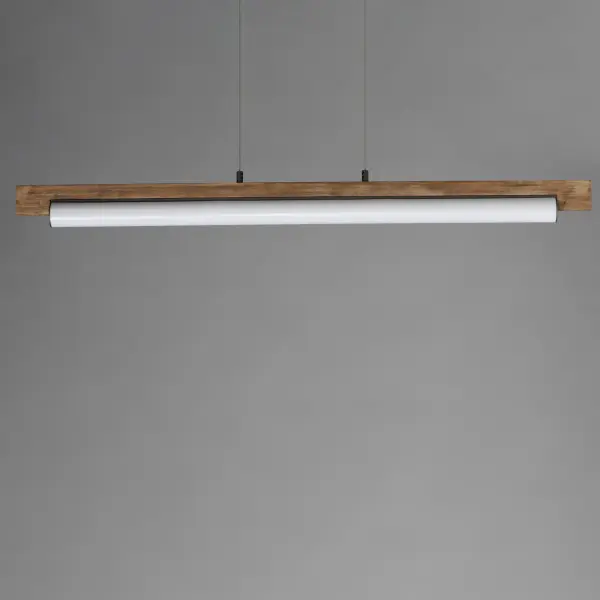 Joist 45" Linear LED Pendant in Driftwood - Image 2