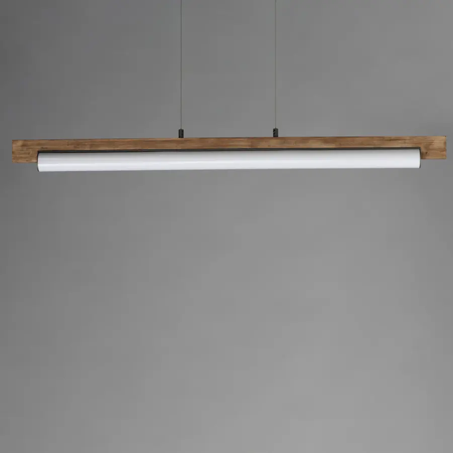 Joist 45" Linear LED Pendant in Driftwood - Image 2