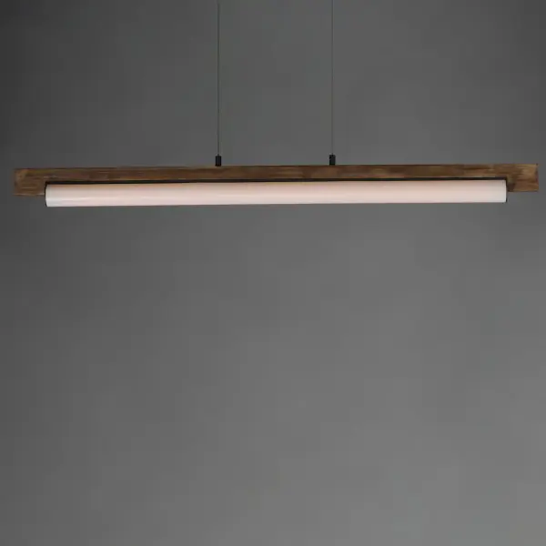 Joist 45" Linear LED Pendant in Driftwood - Image 3