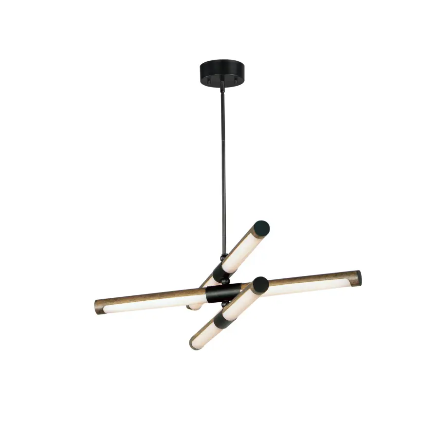 Rollo 6-Light LED Linear Pendant - Image 1