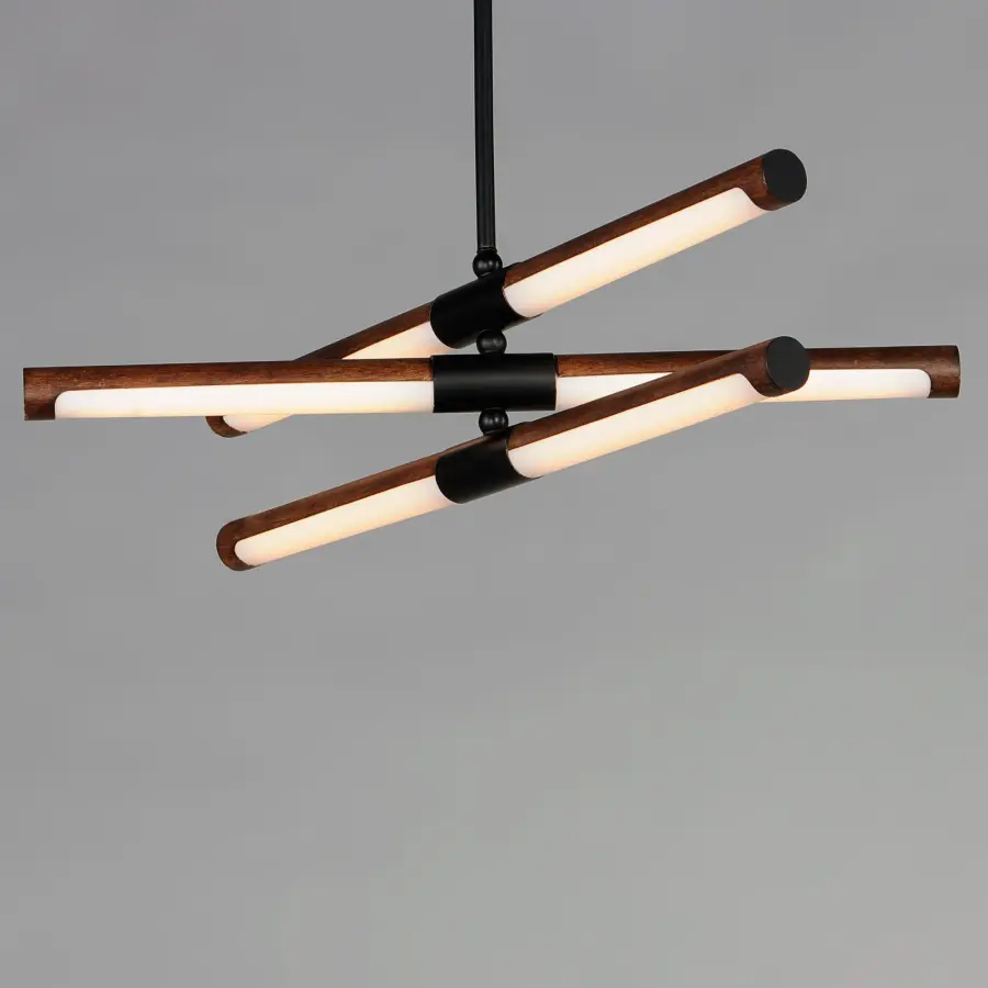 Rollo 6-Light LED Linear Pendant - Image 2