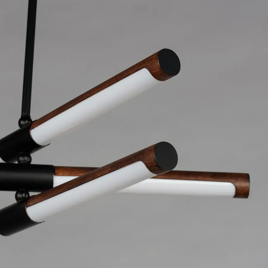 Rollo 6-Light LED Linear Pendant - Image 3