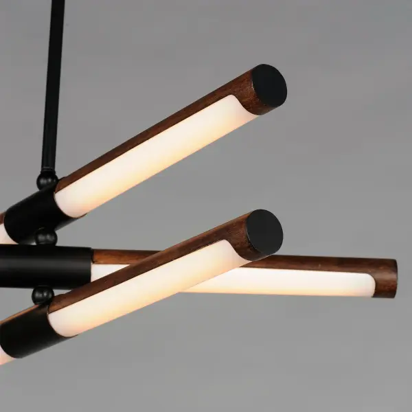 Rollo 6-Light LED Linear Pendant - Image 4