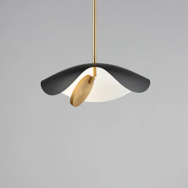 Sculptural LED Pendant with Adjustable Directional Lighting - Image 3