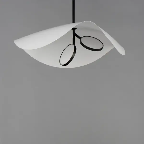 Sculptural LED Pendant with Adjustable Directional Lighting - Image 3