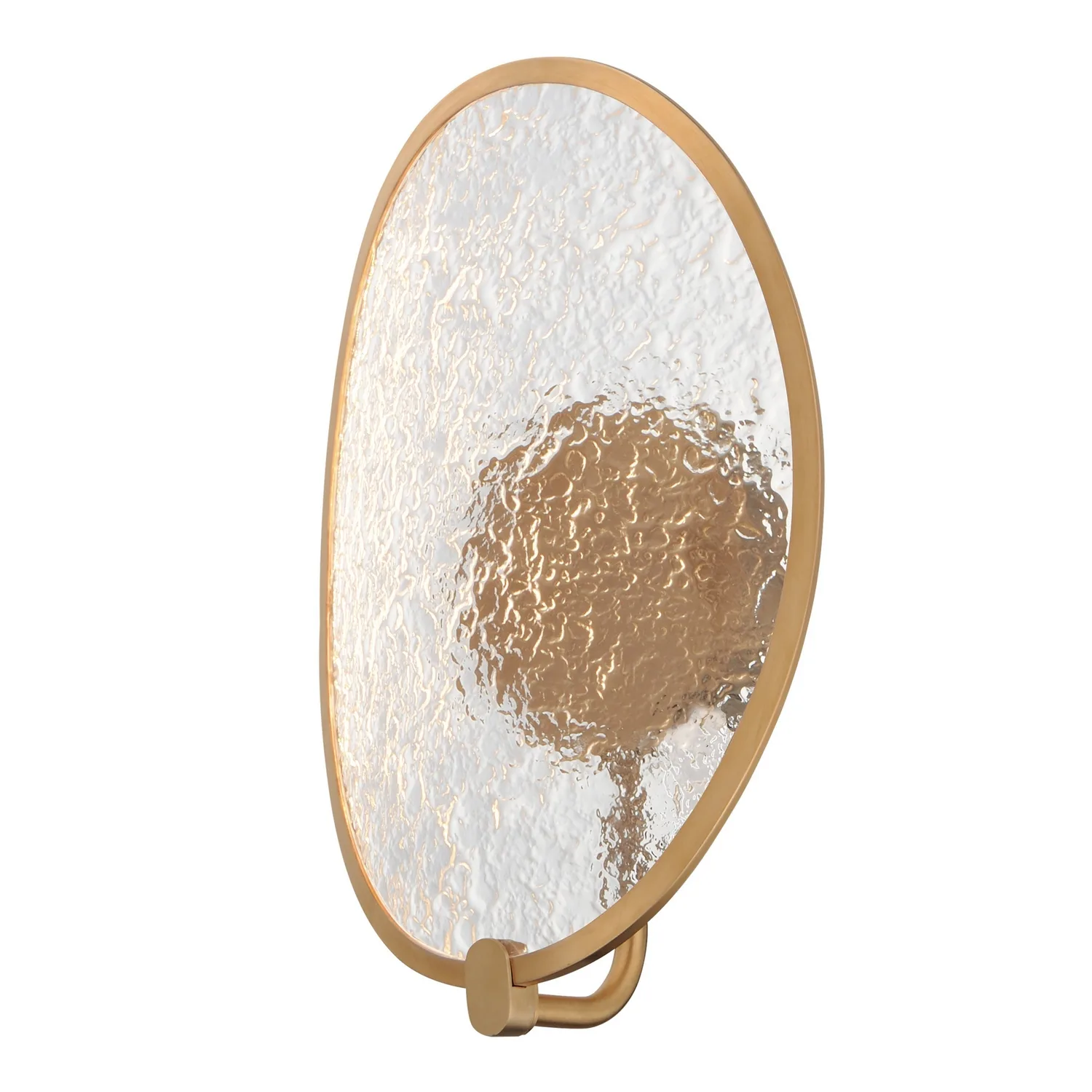 Moonscapes LED Wall Sconce in Brushed Champagne