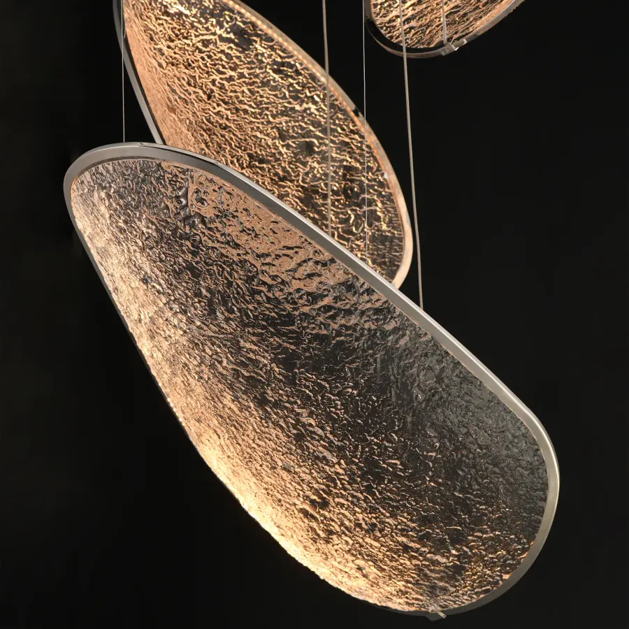 Moonscapes 3-Light LED Multi-Light Pendant - Image 4
