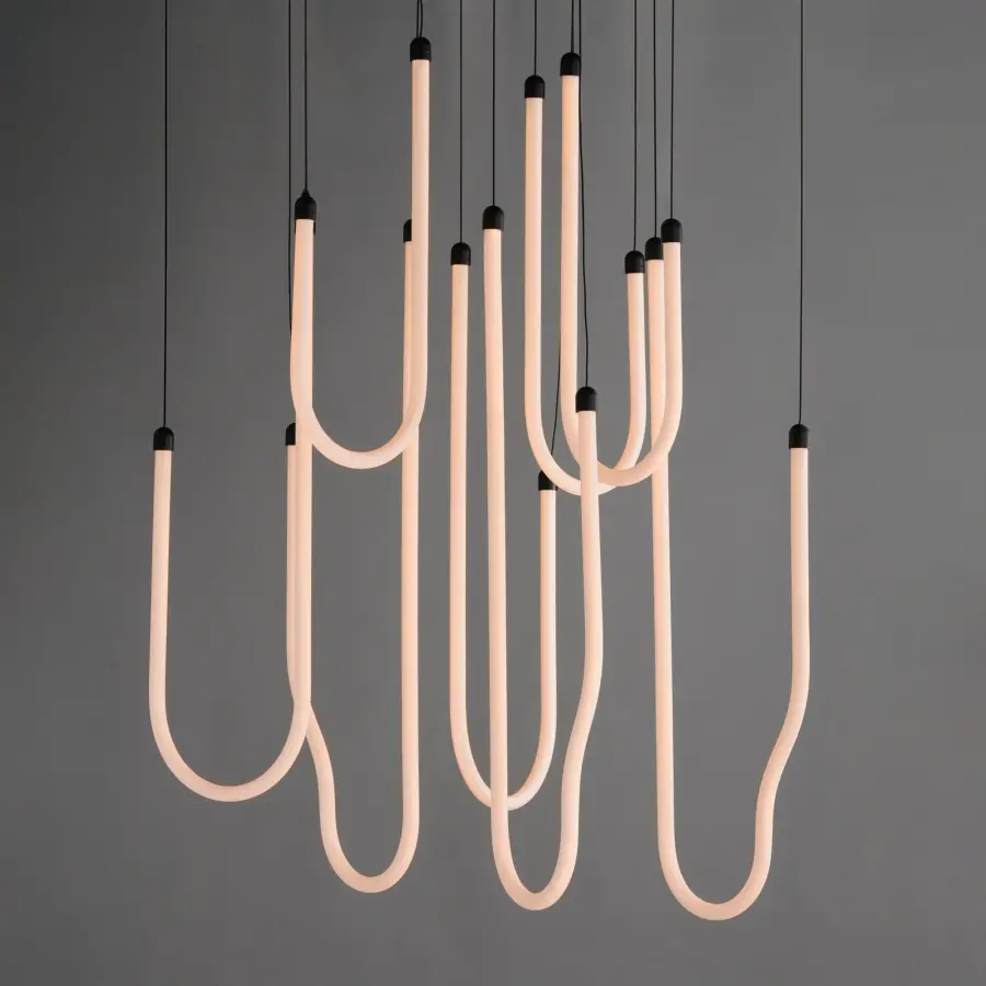 Soleil 8-Light LED Multi-Light Pendant - Image 3
