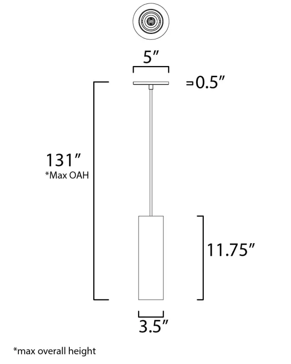 Dwell Single Pendant Light in White - Image 5