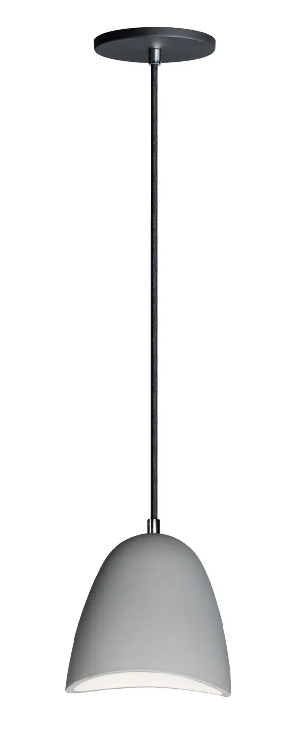 The Sway pendant combines contemporary style with industrial materials, featuring a distinctive gray concrete shade. Energy-efficient LED technology and dimmable functionality make it practical, while the unique gypsum and concrete construction offers durability at an accessible price point.