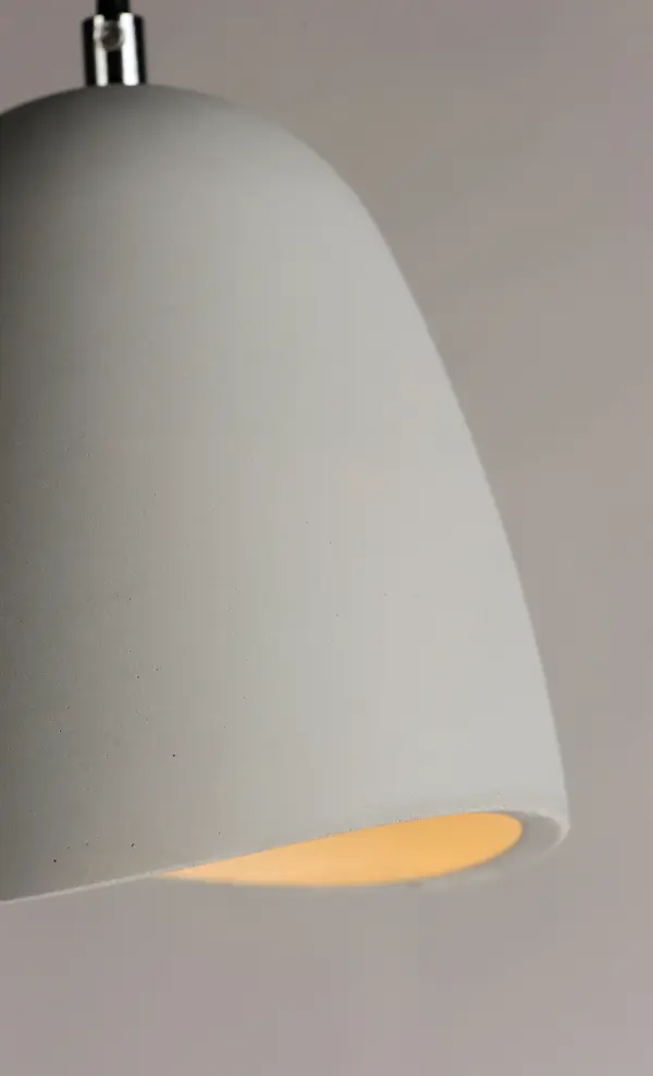 Sway Single Pendant in Gray Concrete - Image 4
