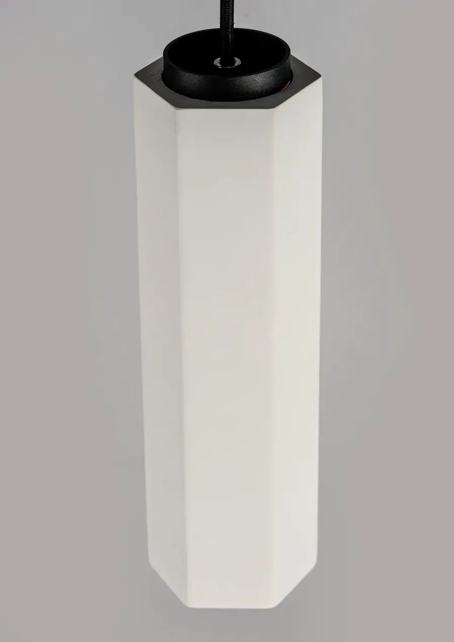 Allen Single LED Plaster Pendant - Image 4