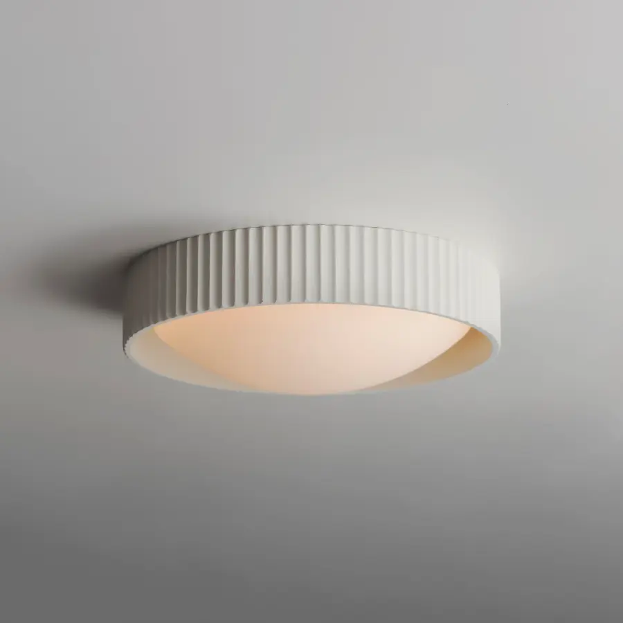 Souffle 14" LED Flush Mount in Chalk White - Image 3