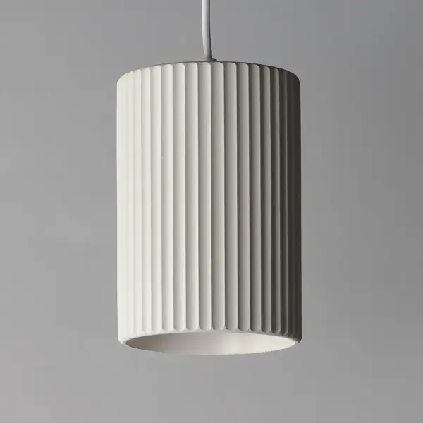 Souffle Single Pendant Light in Chalk White - Image 3