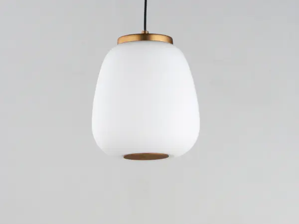 Soji Single Pendant in Black and Gold - Image 4