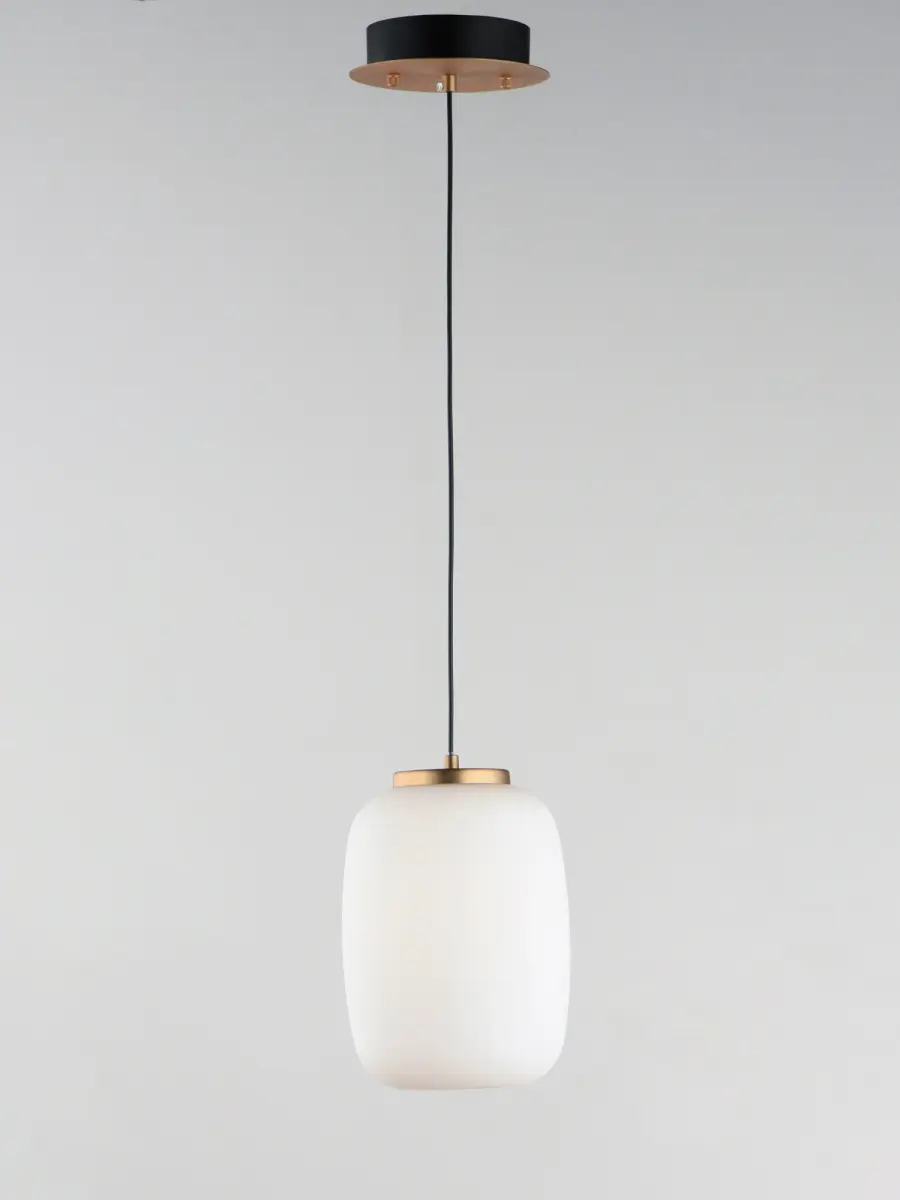 Soji Single Pendant in Black and Gold - Image 2