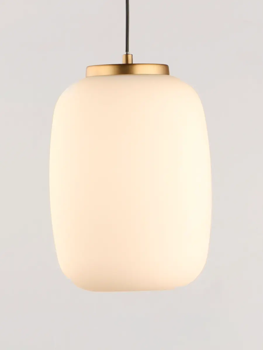 Soji Single Pendant in Black and Gold - Image 3