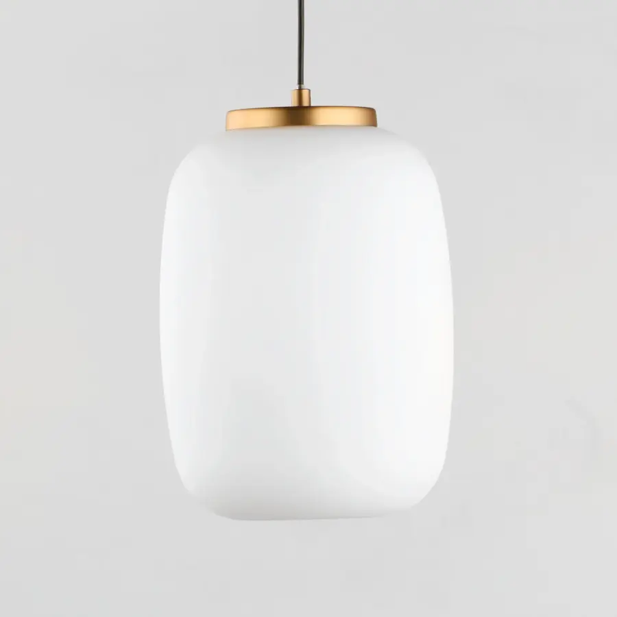 Soji Single Pendant in Black and Gold - Image 4