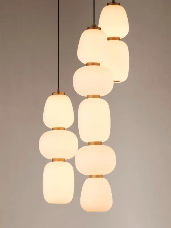 Soji 3-Light LED Multi-Light Pendant - Image 4
