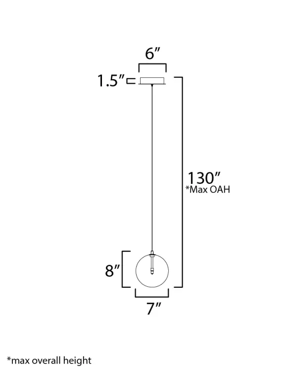Global Single Pendant Light - Image 5