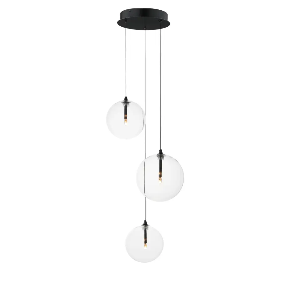 Global Multi-Light Pendant - 3-Light LED - Image 1
