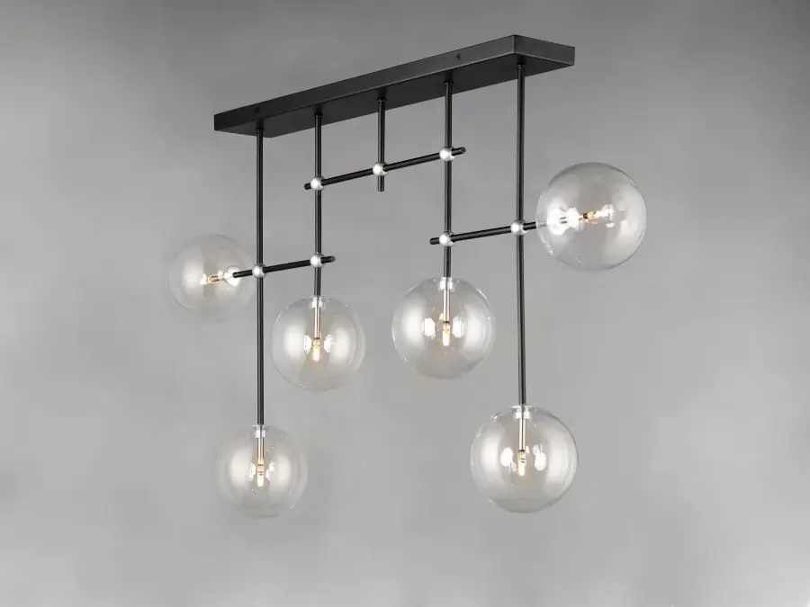 Global 6-Light LED Multi-Light Pendant - Image 2