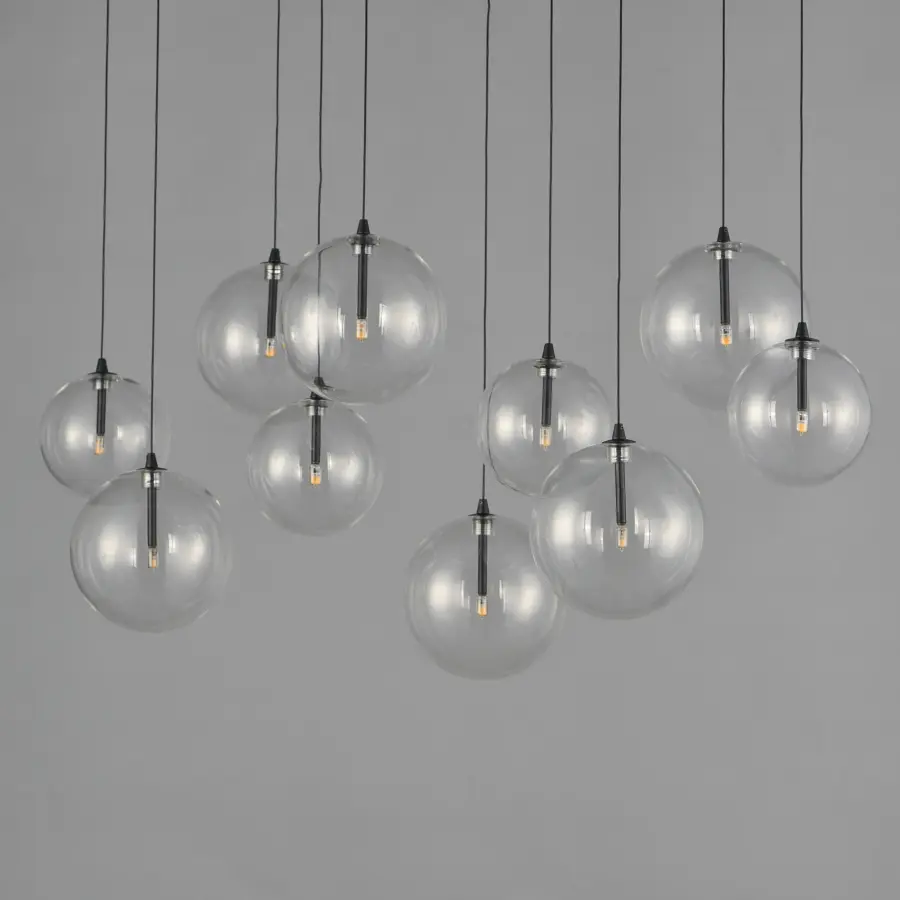 Global 10-Light LED Multi-Light Pendant - Image 2