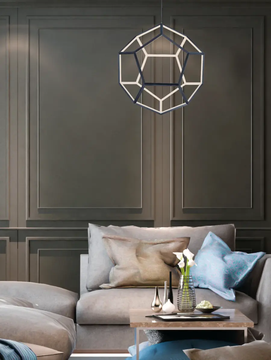 Penta Medium LED Pendant - Image 5