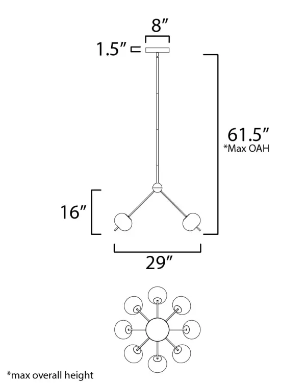 Quest 8-Light LED Pendant System - Image 5